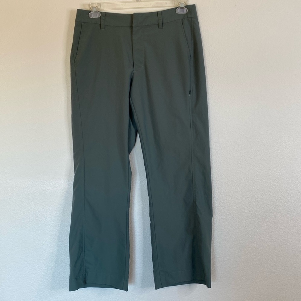 Patagonia slacks women’s 12 twelve olive green EUC
